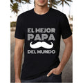 papa Lightsaber brand shirt mens casual short sleeve tee with mustache print perfect TNF WB shield day gift machine...
