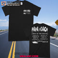 Papa Roach Rise Of The Roach World Tour 2025 Tee Shirt