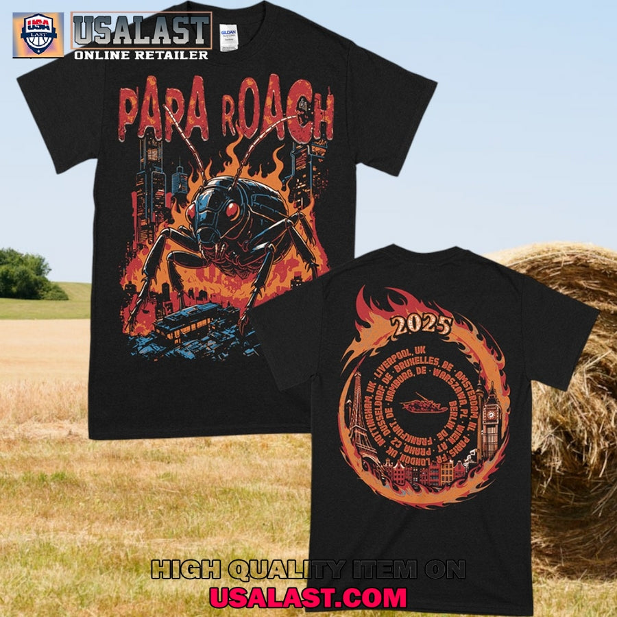 Papa Roach Roachzilla Tour 2025 T-Shirt