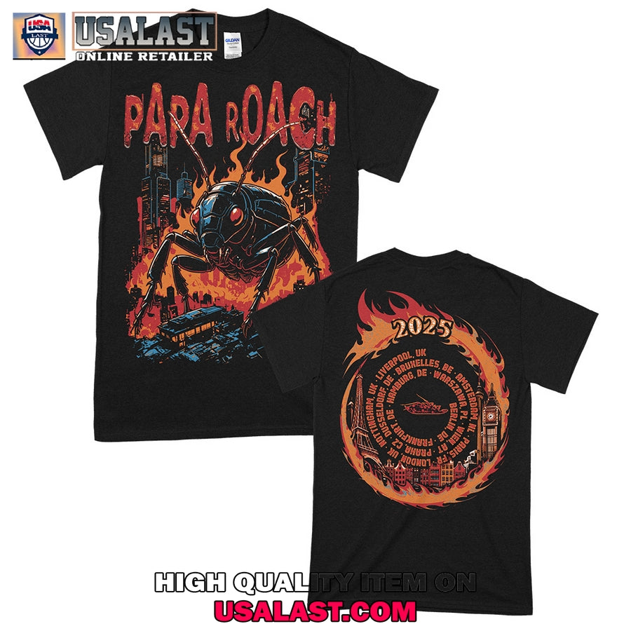 Papa Roach Roachzilla Tour 2025 T-Shirt