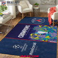 Paris Saint-Germain 2025 UEFA Champions League Winner Rectangle Rug