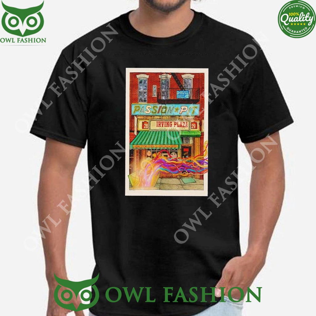 Passion Pit May 28 29 2024 Irving Plaza New York Ny Portrait TShirt