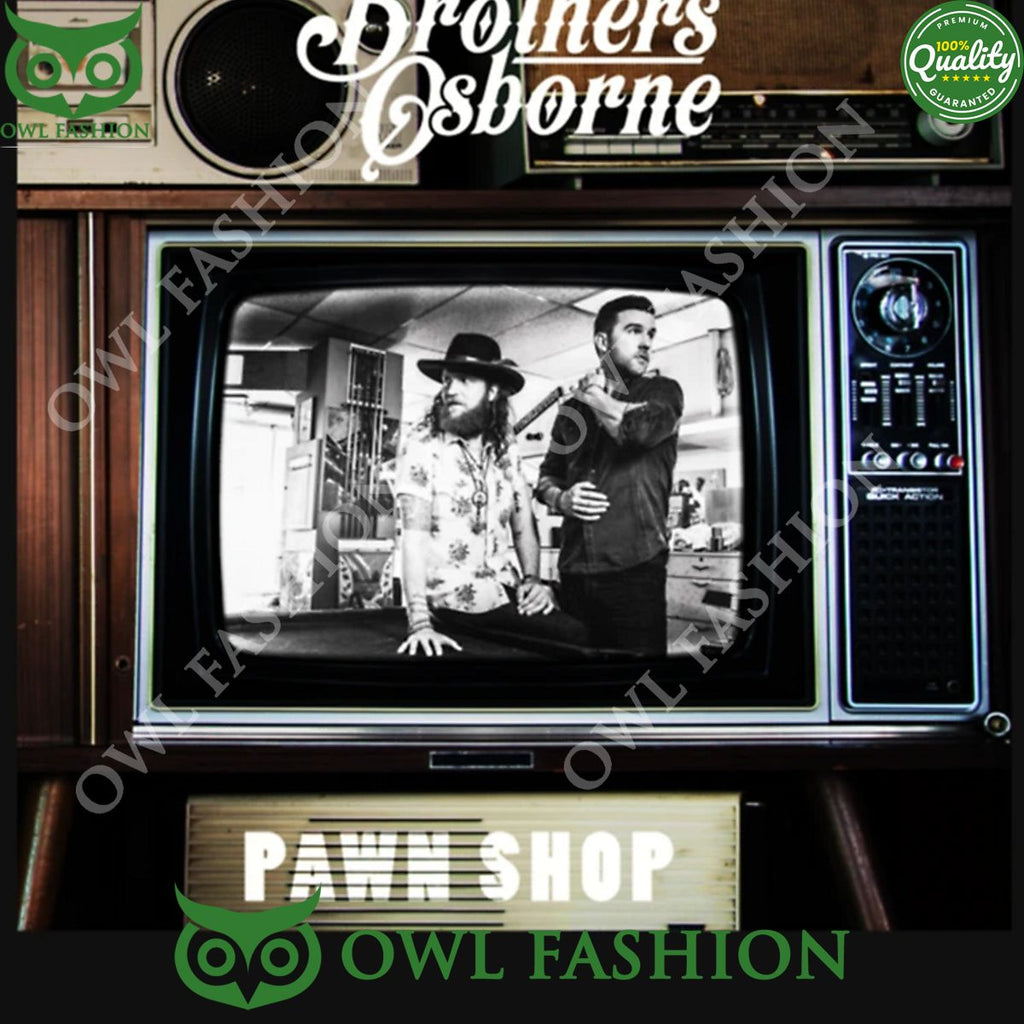 Pawn Shop Brothers Osborne American country music duo t shirt