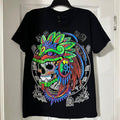 penacho Quetzacoalt y-shirt Black Cotton Hoodie, Sweatshirt | RetroVerseTees.com