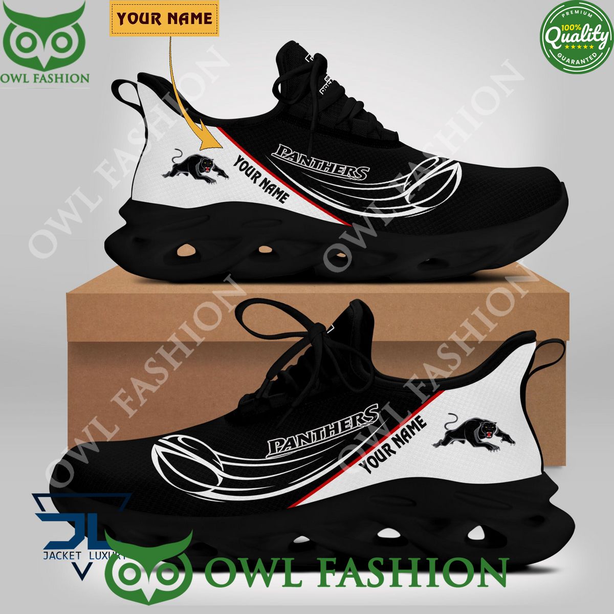 Penrith Panthers Custom Name Rugby Championship NRL Max Soul