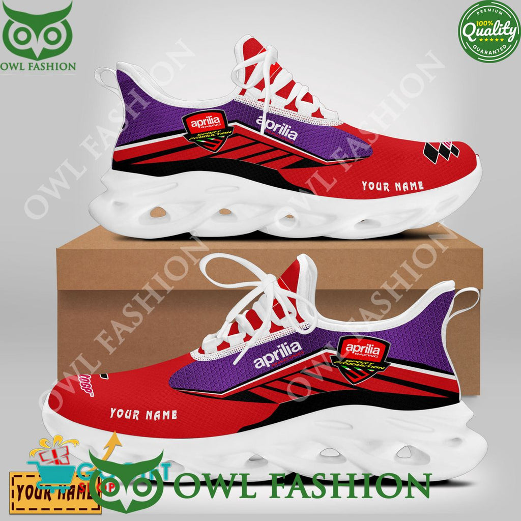 Personalized Aprilia Racing 2024 MotoGP max soul shoes