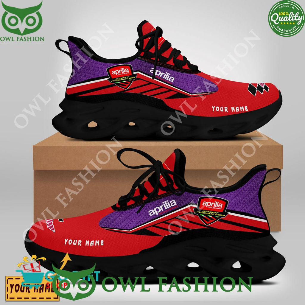 Personalized Aprilia Racing 2024 MotoGP max soul shoes