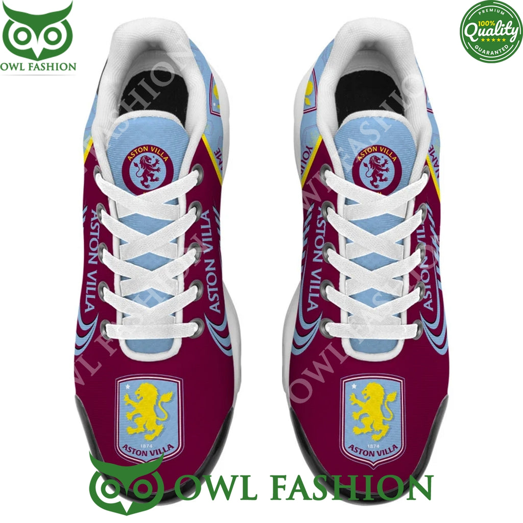 Personalized Aston Villa Football Perfect Air Cushion Sneaker Max shoes