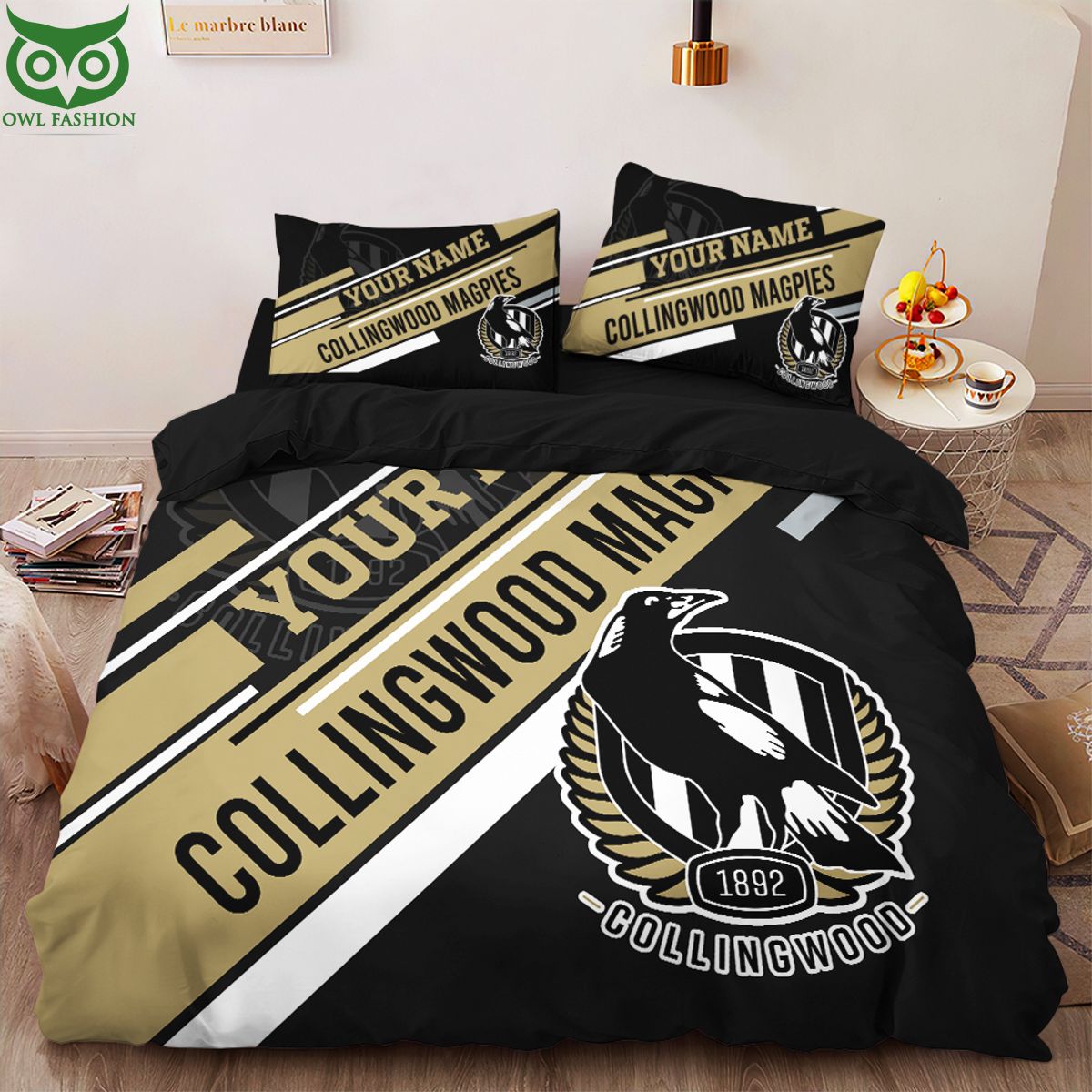 Personalized Collingwood FC Bedding set