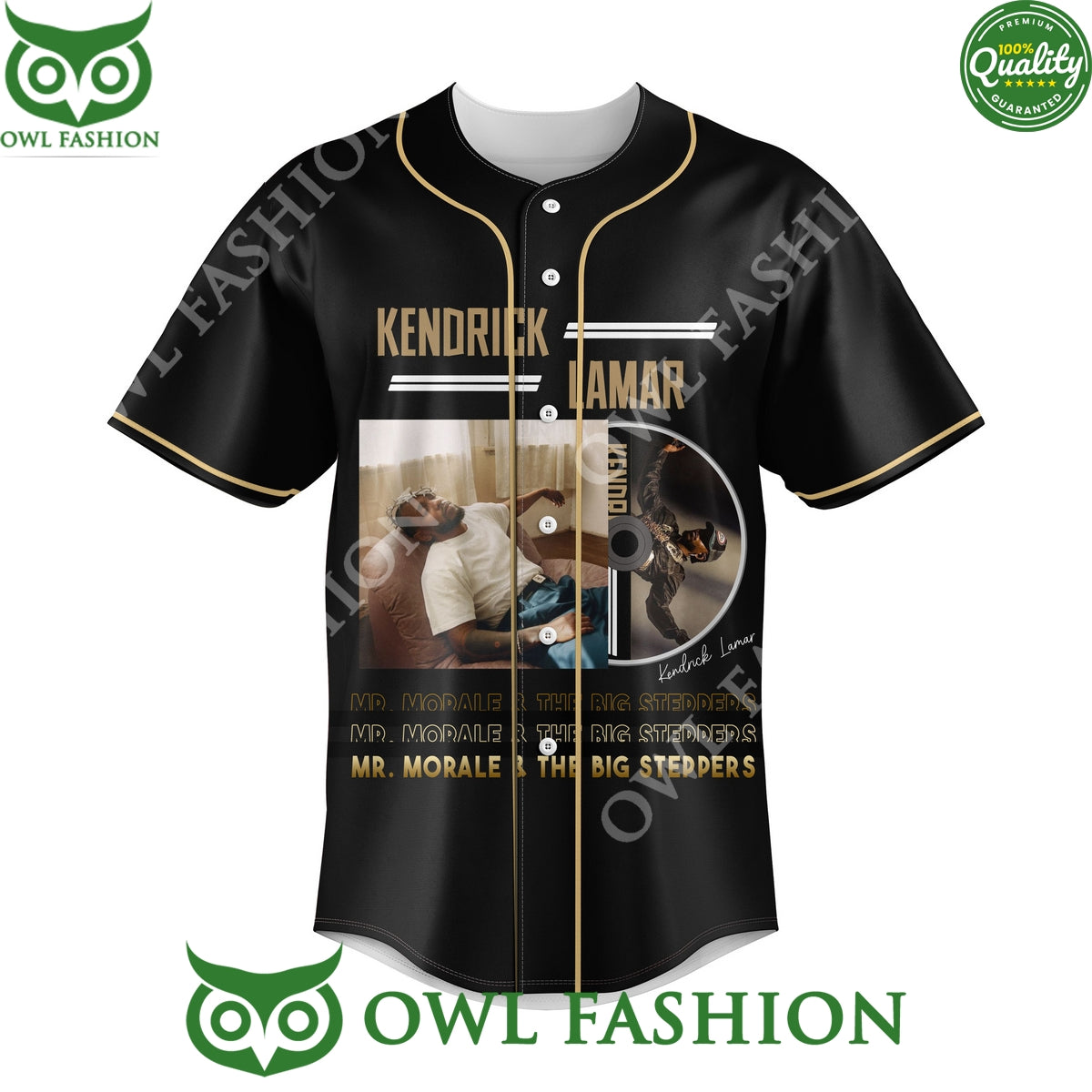 Personalized Compton Kendrick Lamar Mr Morale The Big Steppers Baseball Jersey Shirt