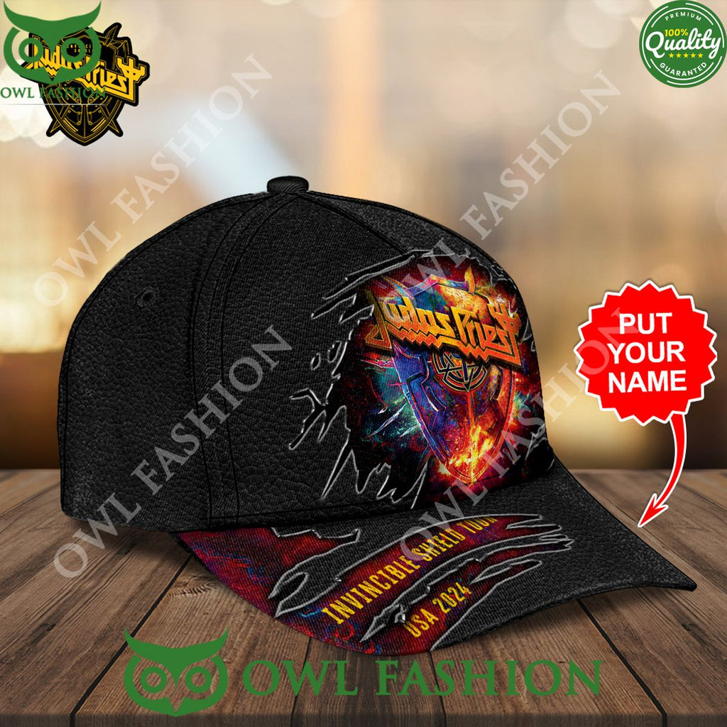 Personalized Judas Priest Invincible Shield Tour USA 2024 Classic Cap