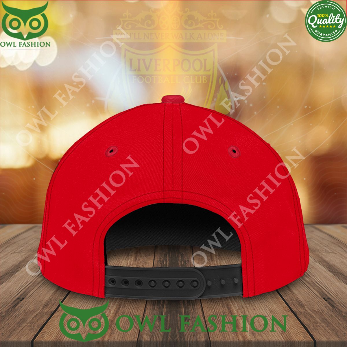 Personalized Liverpool EPL Red Pattern Classic Cap