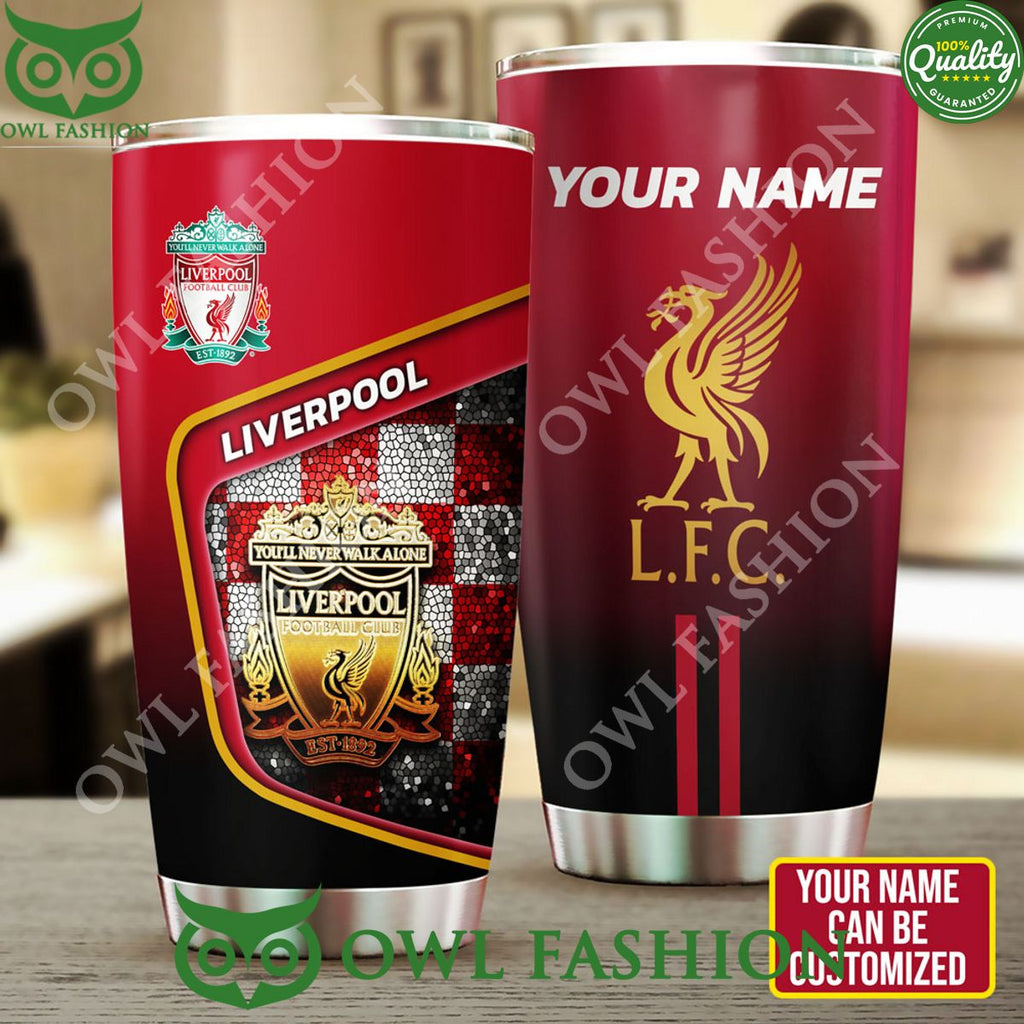 Personalized Liverpool Premier Champion Tumbler Cup