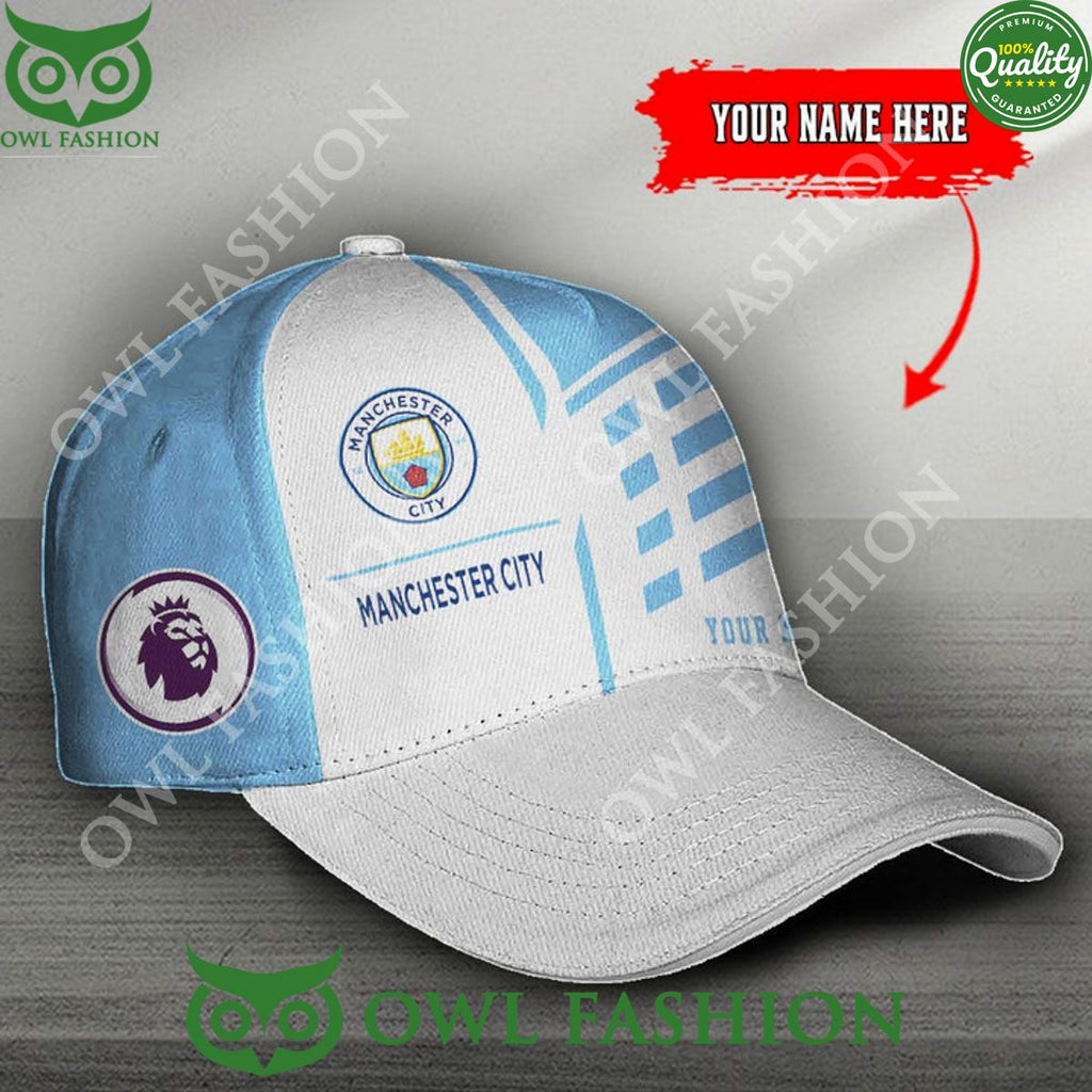 Personalized Manchester City Logo EPL Champion 2024 Classic Cap