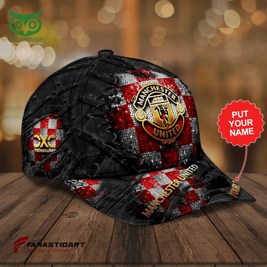 Personalized Manchester United Blink Premier League Classic Cap