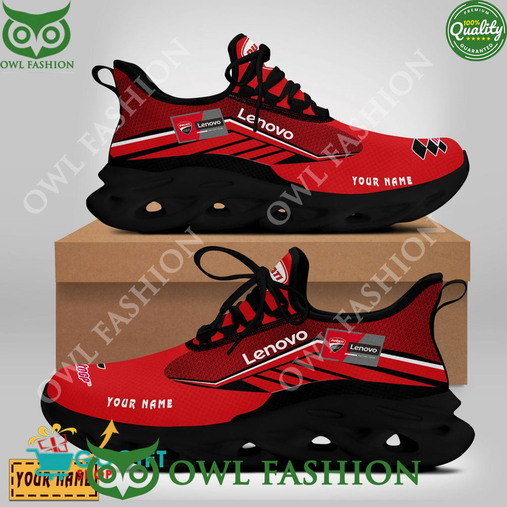 Personalized MotoGP Ducati Lenovo Team 2024 max soul shoes