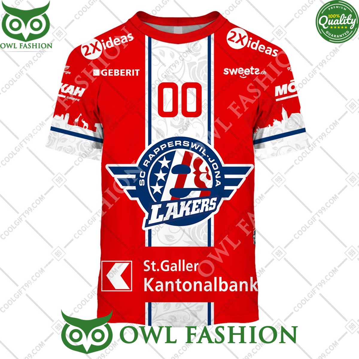 Personalized Name and Number NL Hockey SCRJ Lakers Home jersey Style printed Hoodie shirt