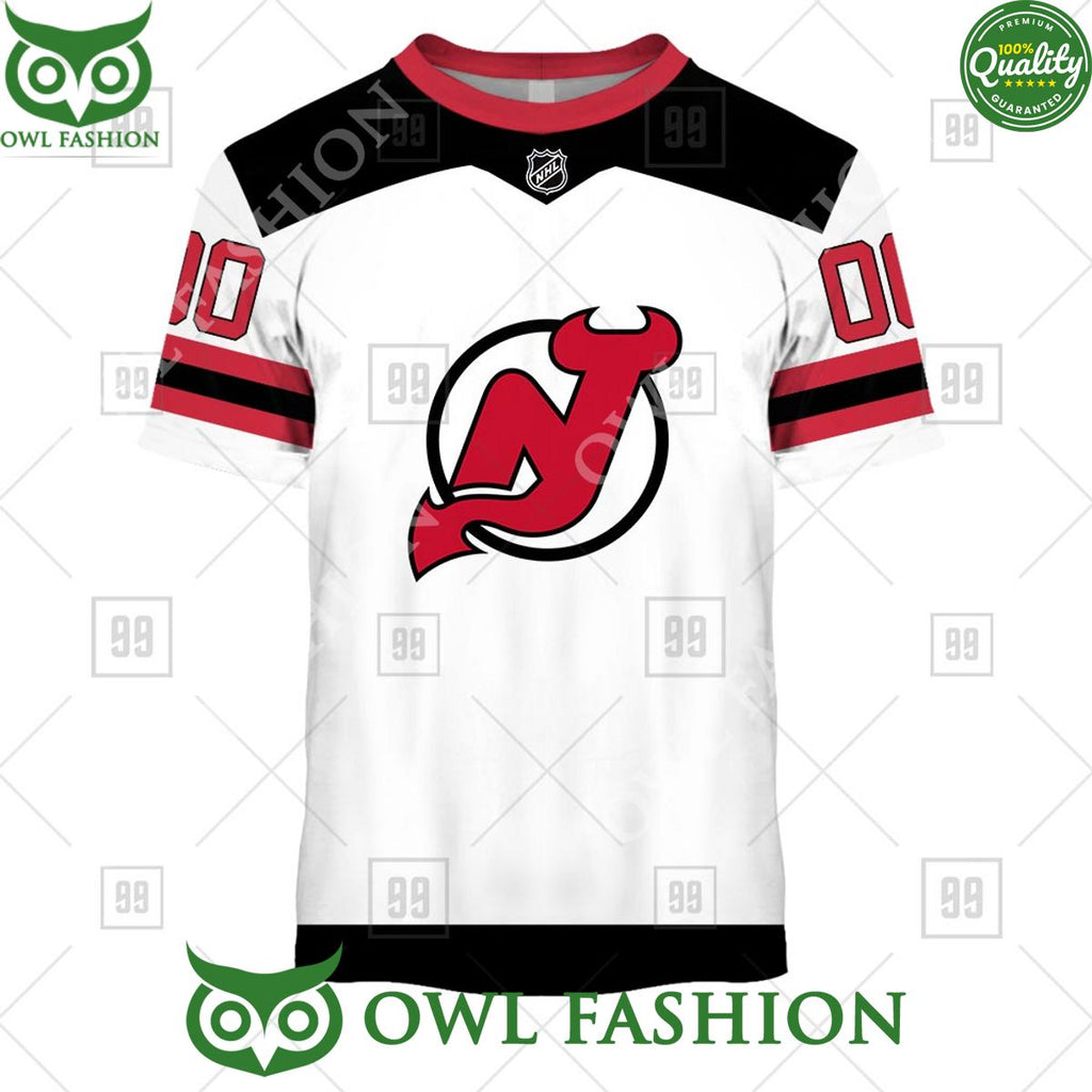 Personalized NHL New Jersey Devils Away Jersey Hoodie shirt
