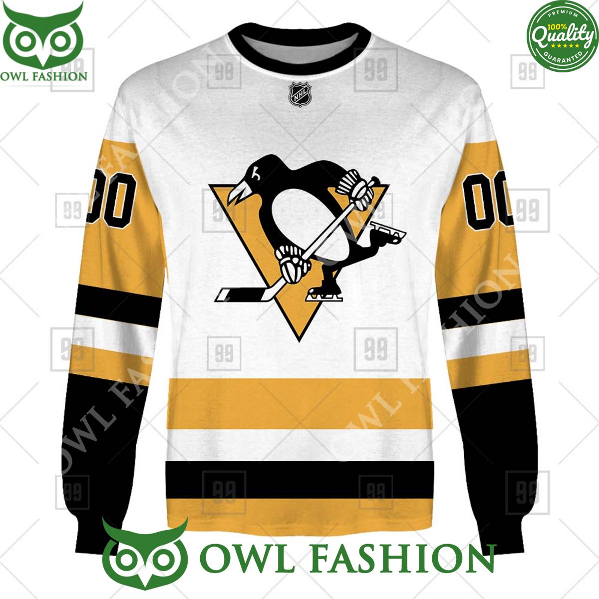 Personalized NHL Pittsburgh Penguins Jersey Hoodie shirt