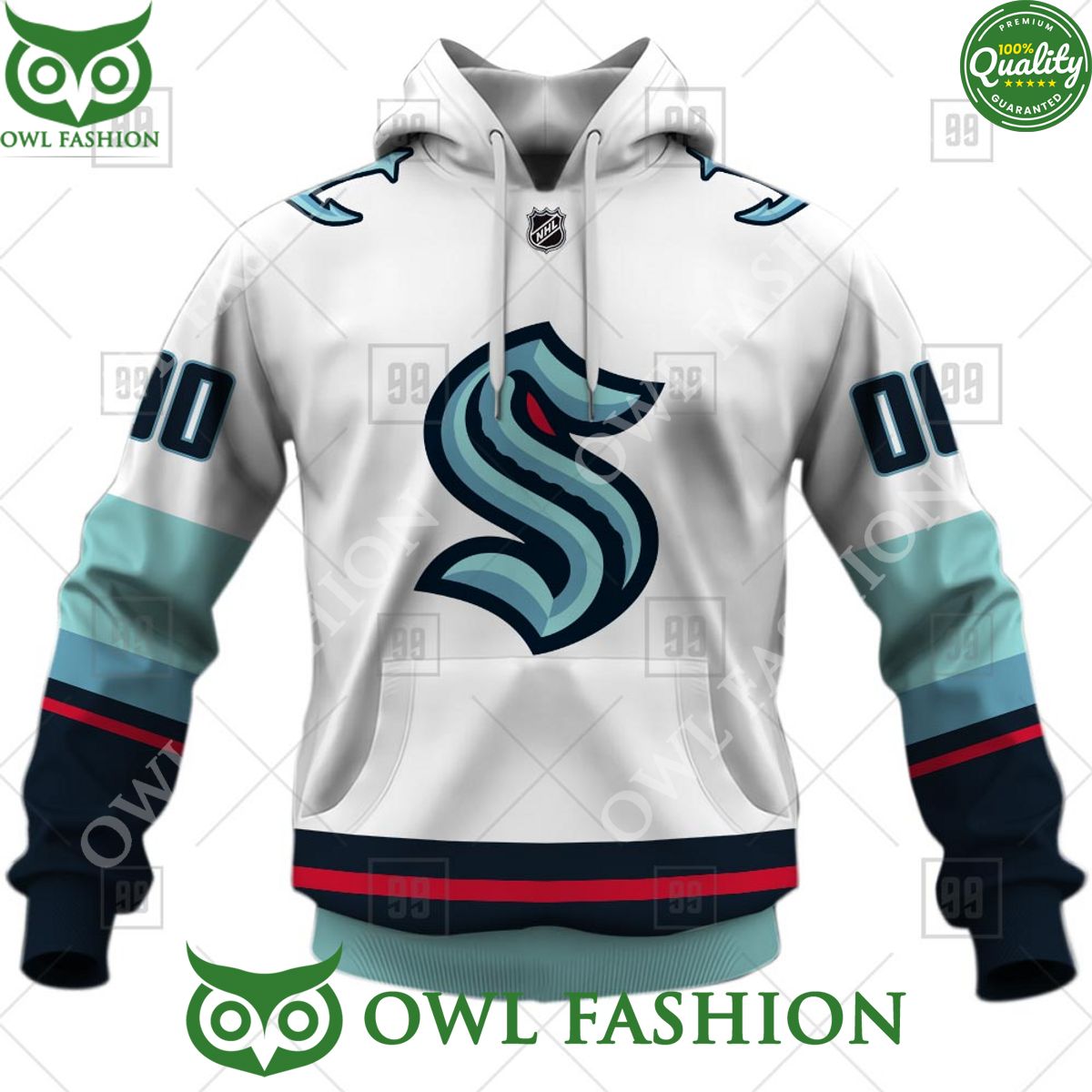 Personalized NHL Seattle Kraken Jersey Hoodie shirt