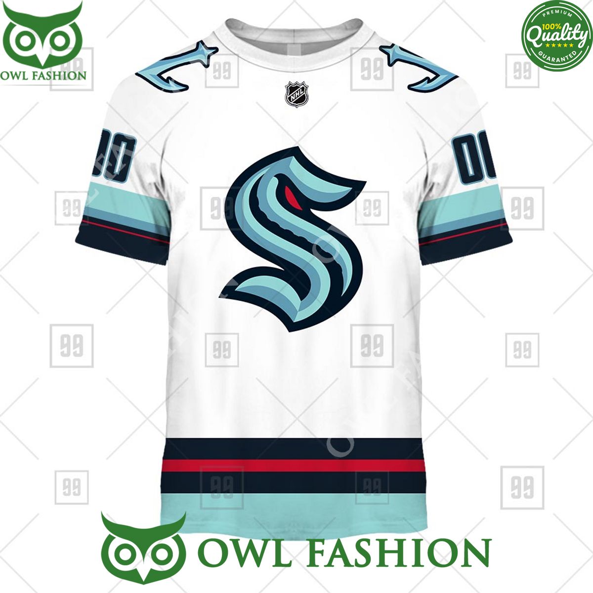 Personalized NHL Seattle Kraken Jersey Hoodie shirt