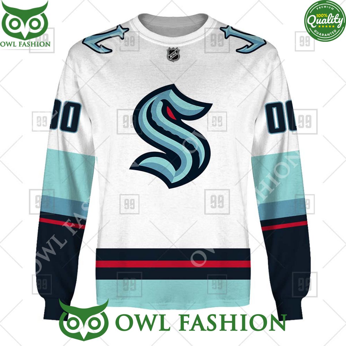 Personalized NHL Seattle Kraken Jersey Hoodie shirt