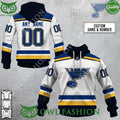 Personalized NHL St. Louis Blues Jersey Hoodie shirt