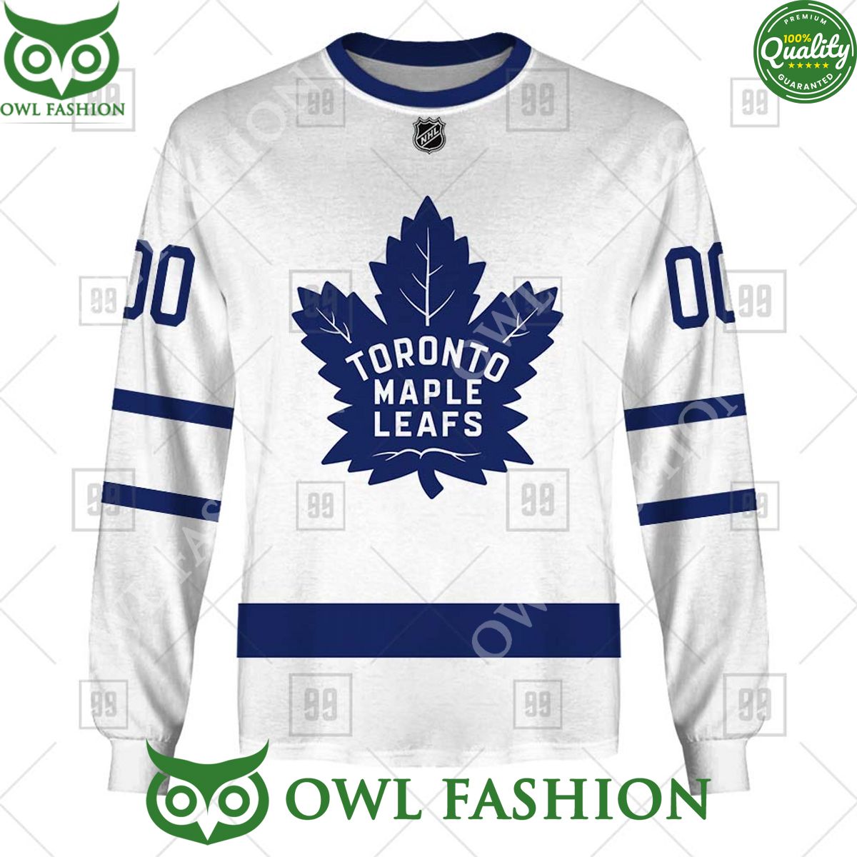 Personalized NHL Toronto Maple Leafs Jersey Hoodie shirt