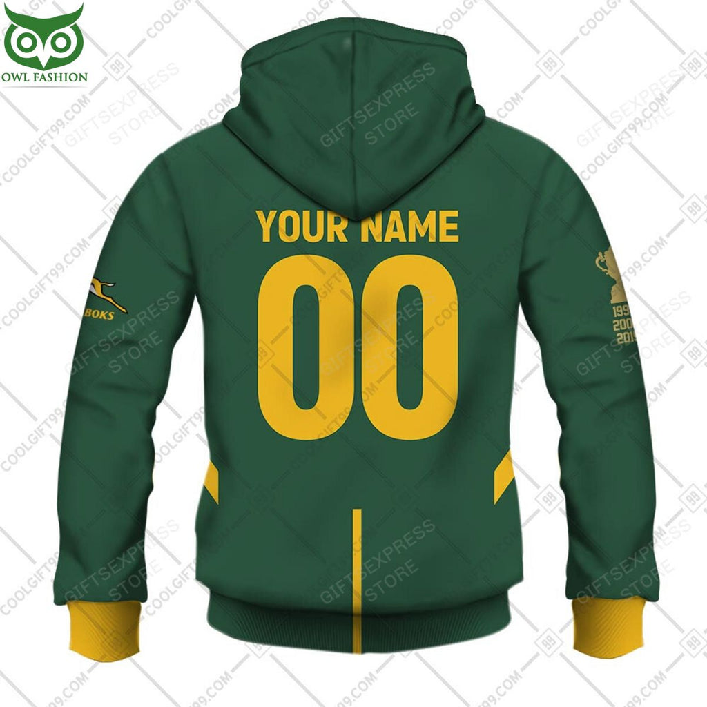 Personalized Rugby World Cup 2023 Springboks South Africa 3D Hoodie TShirt