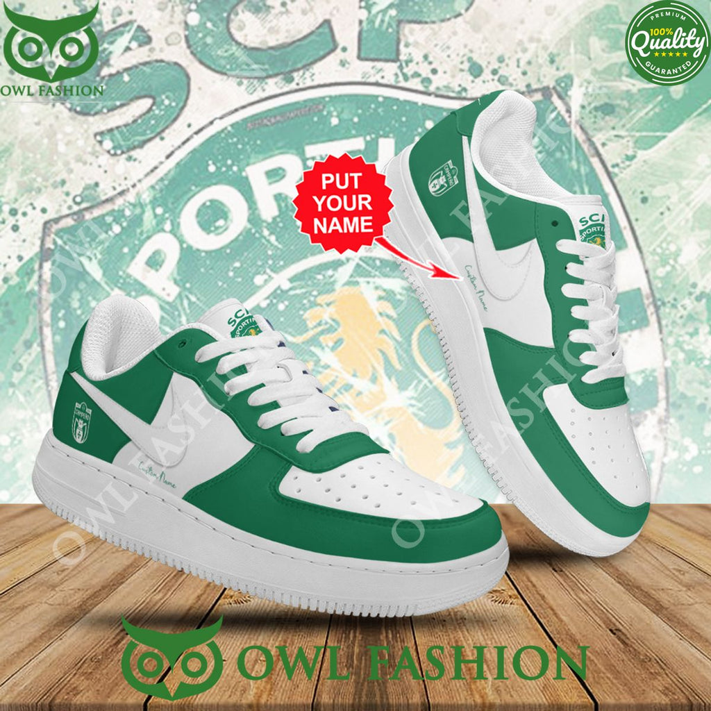 Personalized Sporting CP Campeao Air Force 1 Sneaker