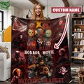 Personalized This Is My Horror Movie Halloween Blanket