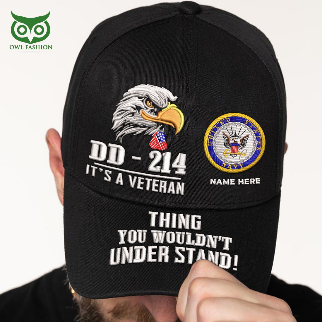 Personalized United States Navy U.S.N Classic Cap
