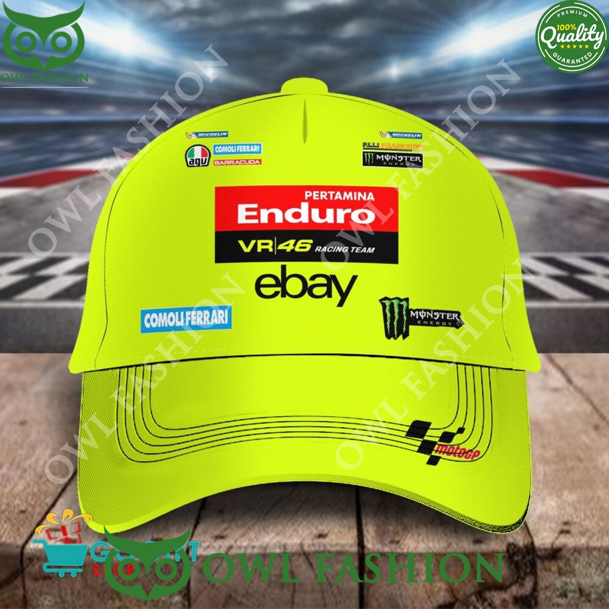Pertamina Enduro VR46 Racing Team 2024 Printed Classic Cap
