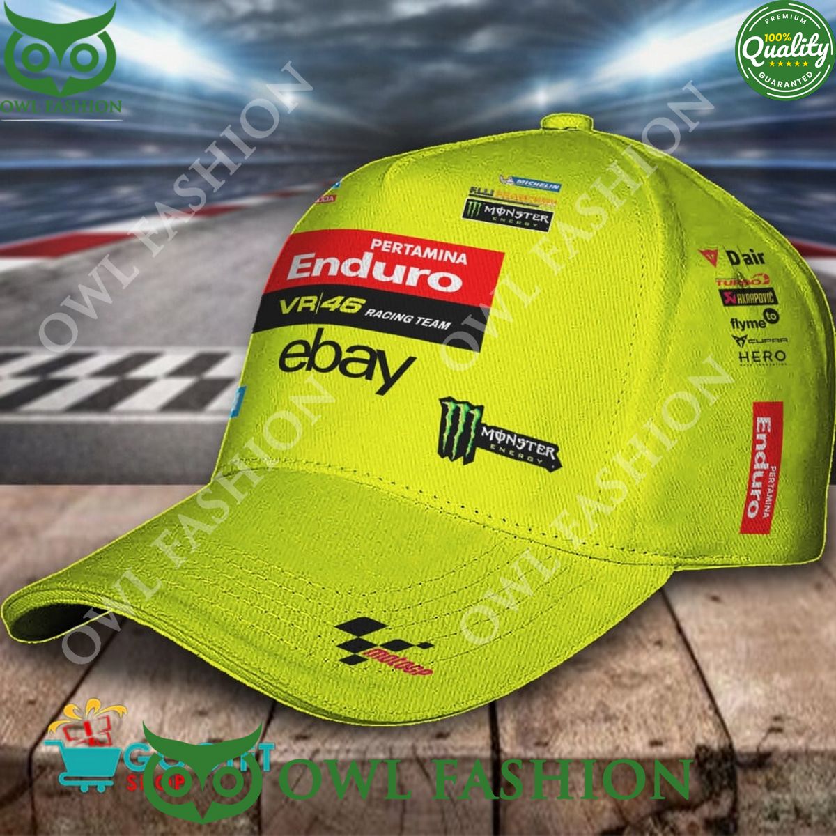 Pertamina Enduro VR46 Racing Team 2024 Printed Classic Cap