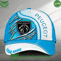 Peugeot French Automobile Custom Name Printed Cap