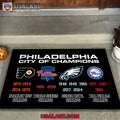 Philadelphia City of Champions Doormat