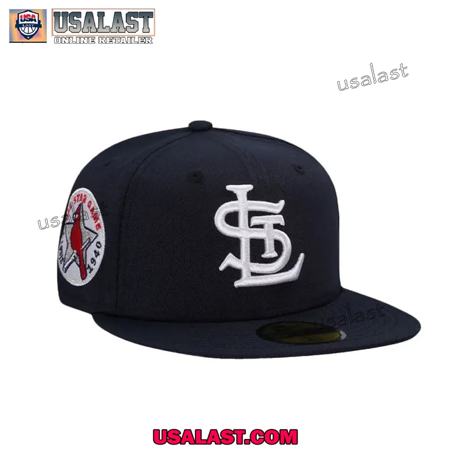New Era St. Louis Cardinals All Star Game 1940 Navy 59Fifty Fitted Hat Cap
