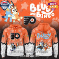 Philadelphia Flyers NHL Bluey and Bingo Hoodie