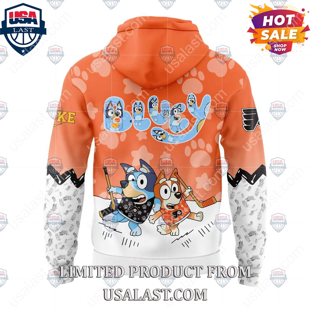 Philadelphia Flyers NHL Bluey and Bingo Hoodie