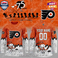 Philadelphia Flyers NHL Happiness Is 75th Anniversary of Peanuts Hoodie