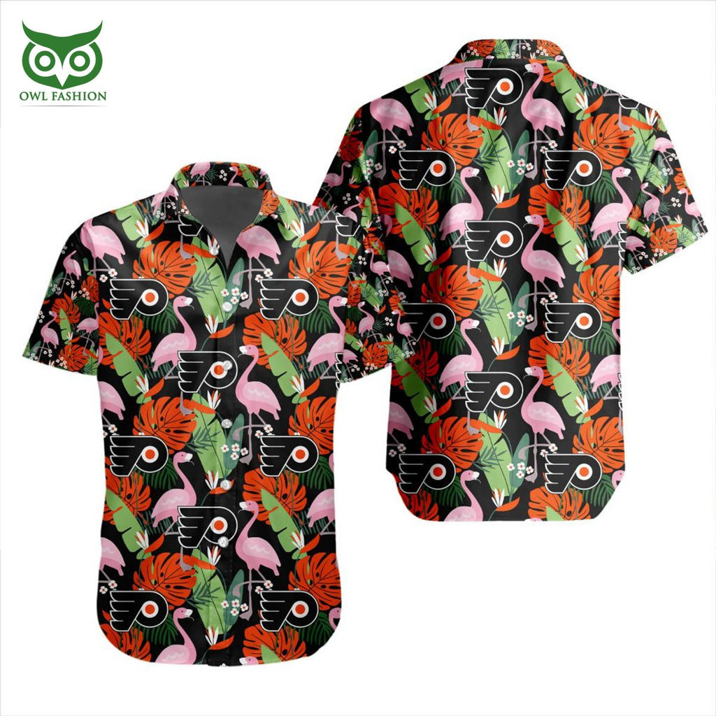 Philadelphia Flyers NHL Hockey Team Hawaiian Shirt