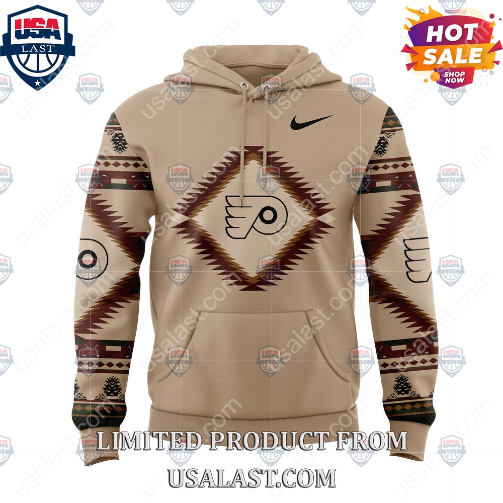 Philadelphia Flyers NHL Native American Heritage Month Hoodie