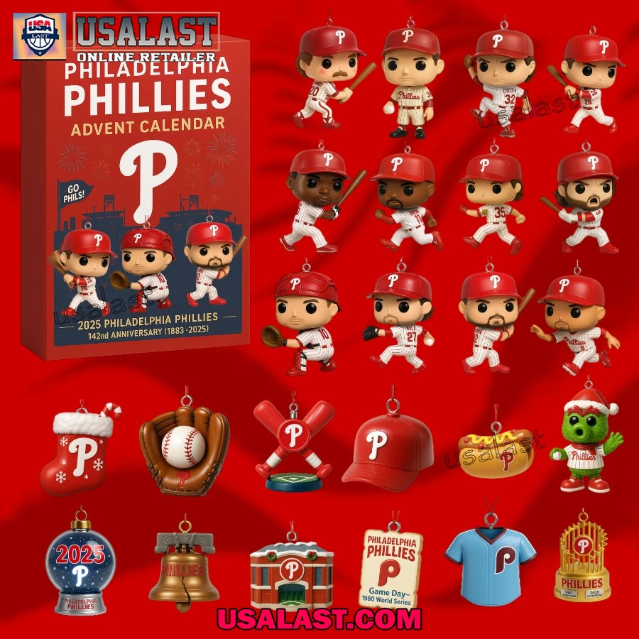 Philadelphia Phillies 142nd Anniversary Advent Calendar
