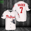 Philadelphia Phillies Darth Vader Baseball Jersey
