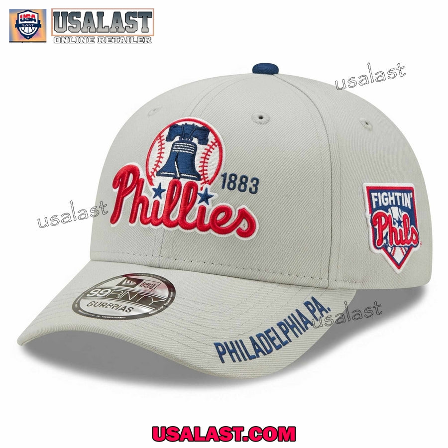 Philadelphia Phillies Light Grey Premium Cap