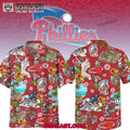 Philadelphia Phillies Tropical Short Sleeve Shirt