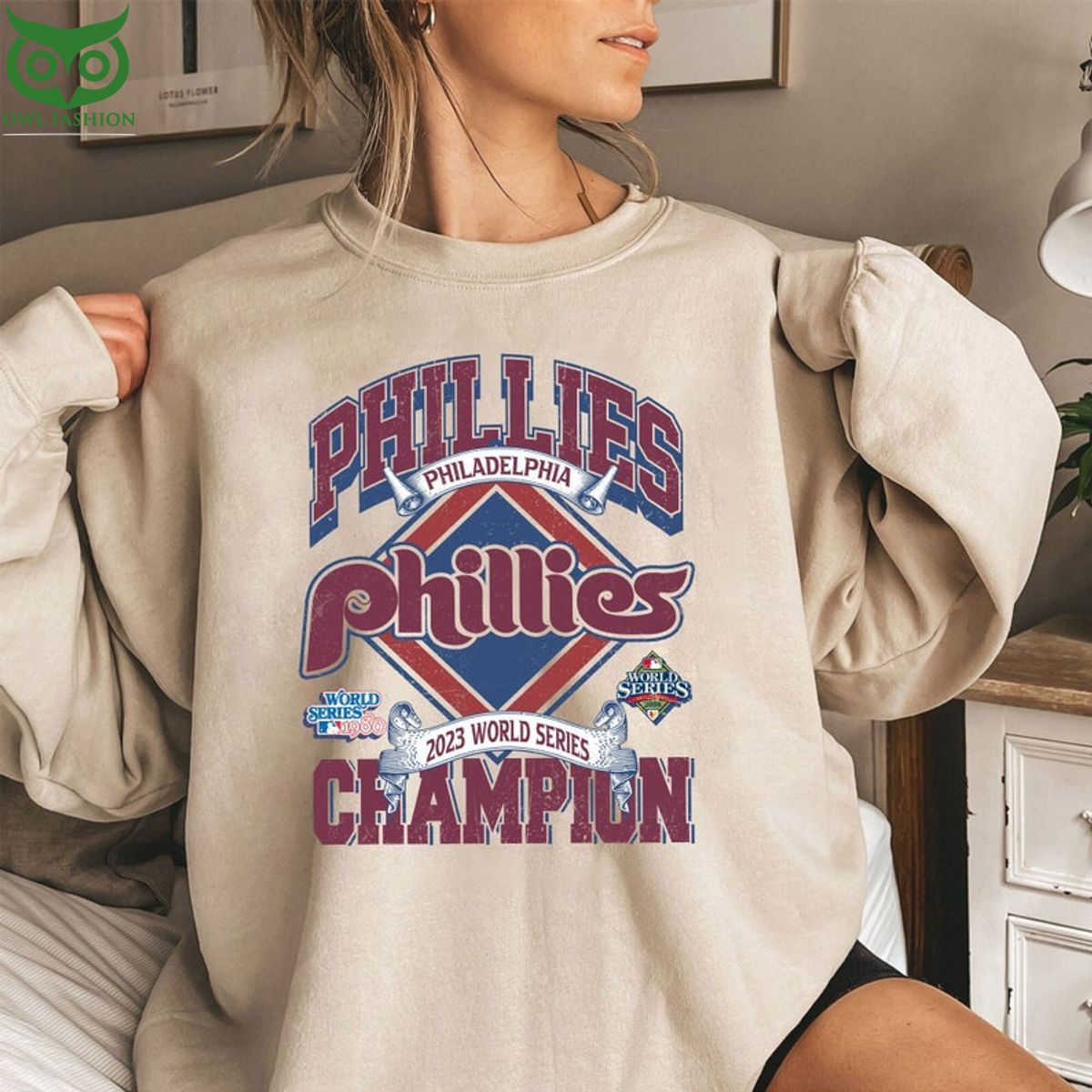 Phillies Sweater Jumper Vintage 90s Philadelphia Baseball Shirts 2023 World Champion
