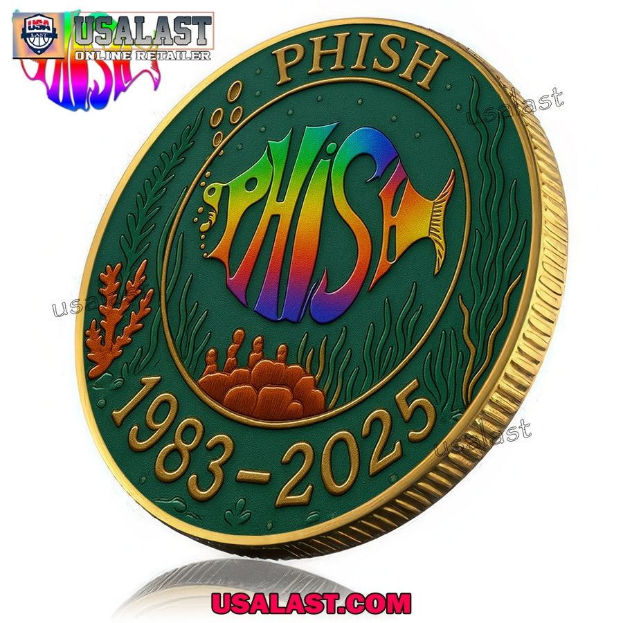 Phish Band 42th Anniversary Commemorative Coin