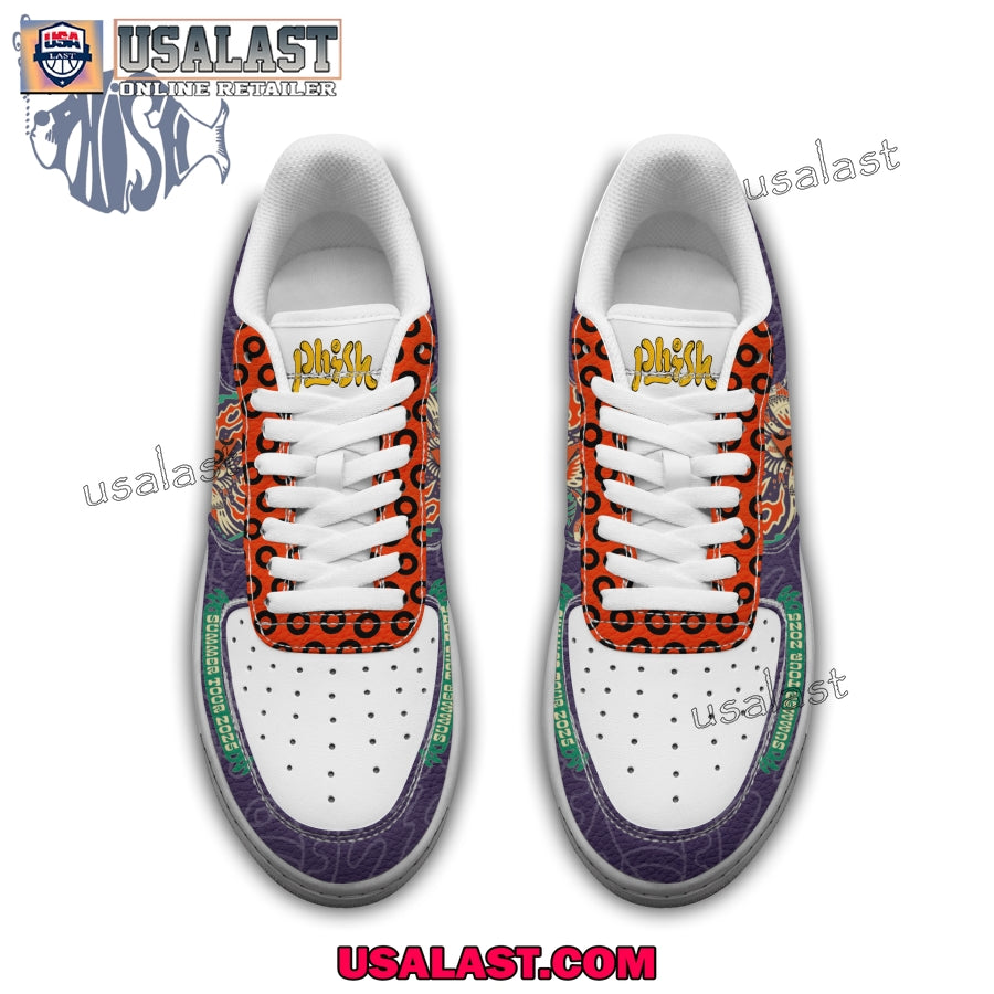 Phish Band Summer Tour 2025 Air Force Shoes