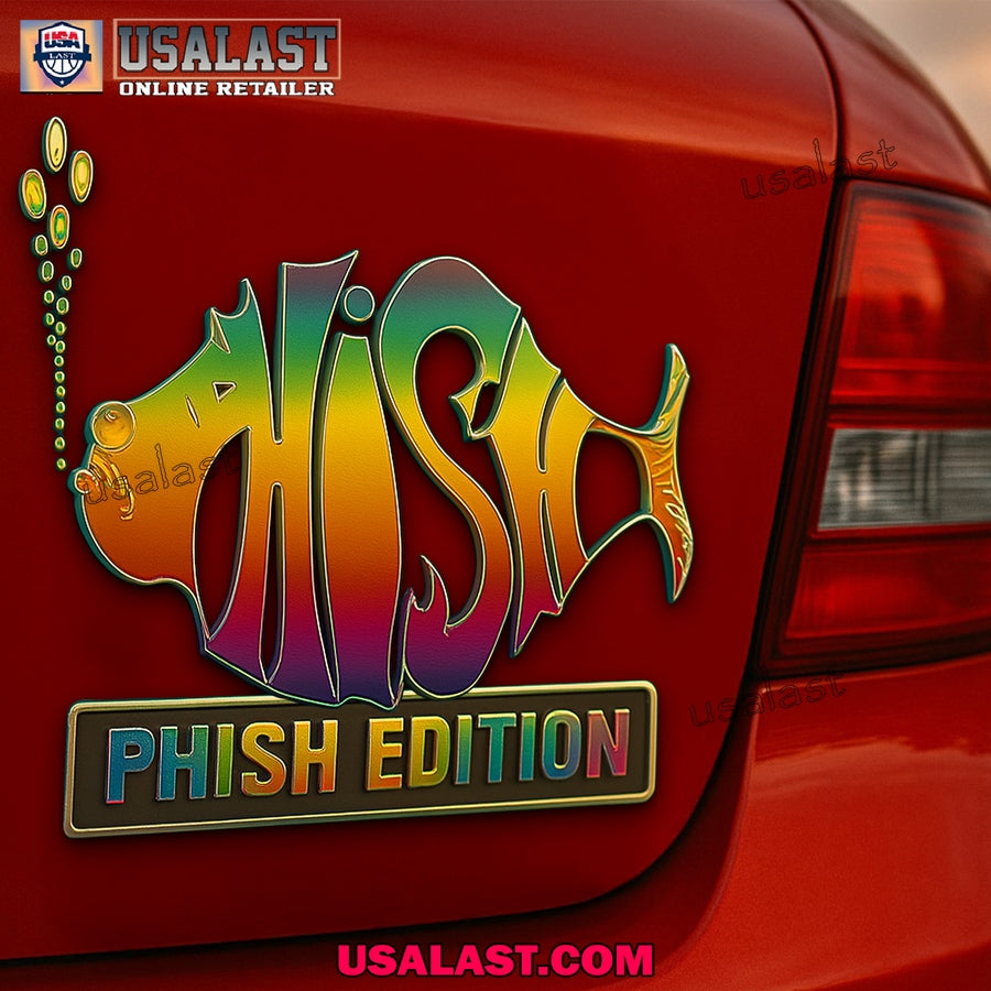 Phish Edition Car Emblem Custom 3D Badge